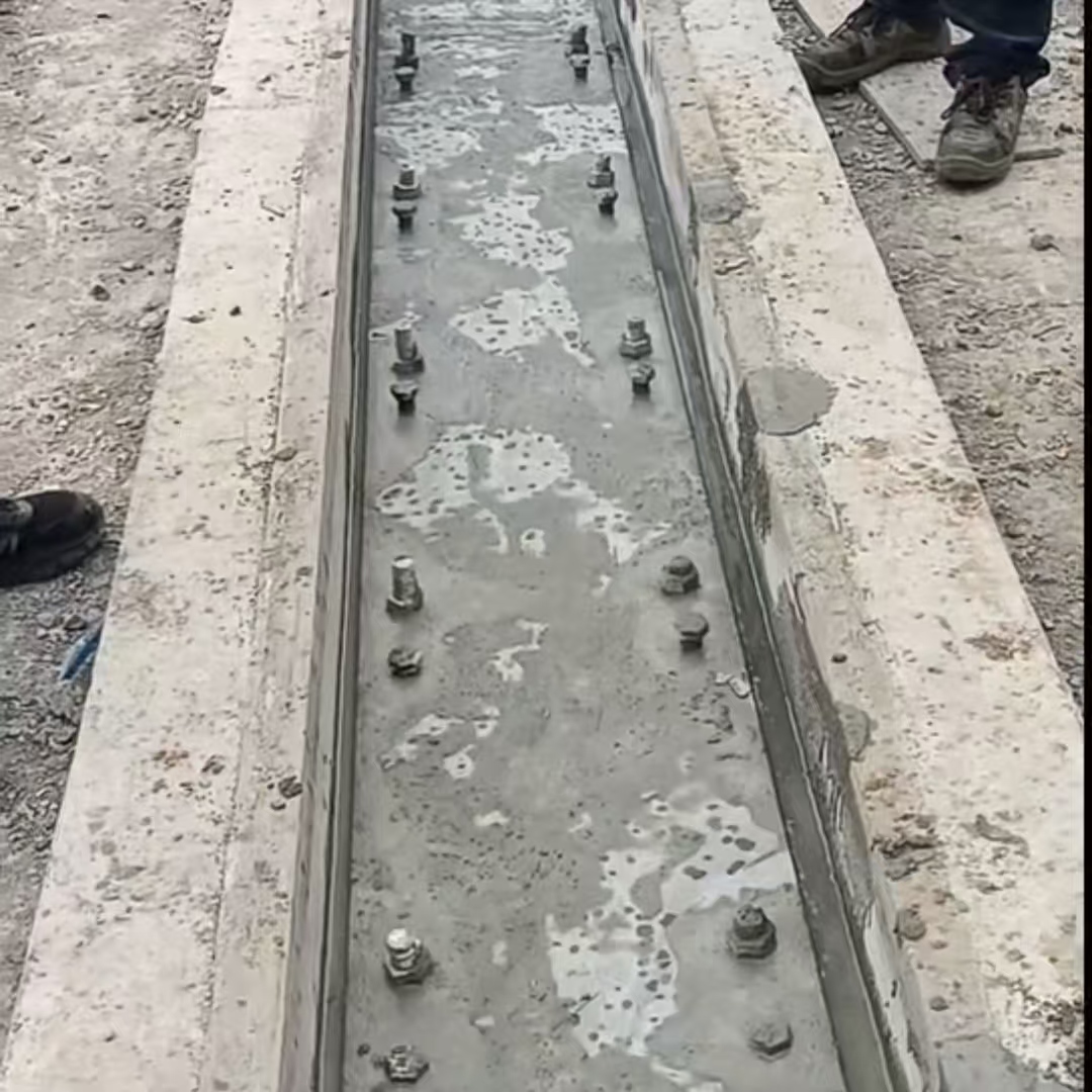 绥滨港口码头起重机龙门吊重型机械设备稳固用早强快凝轨道胶泥